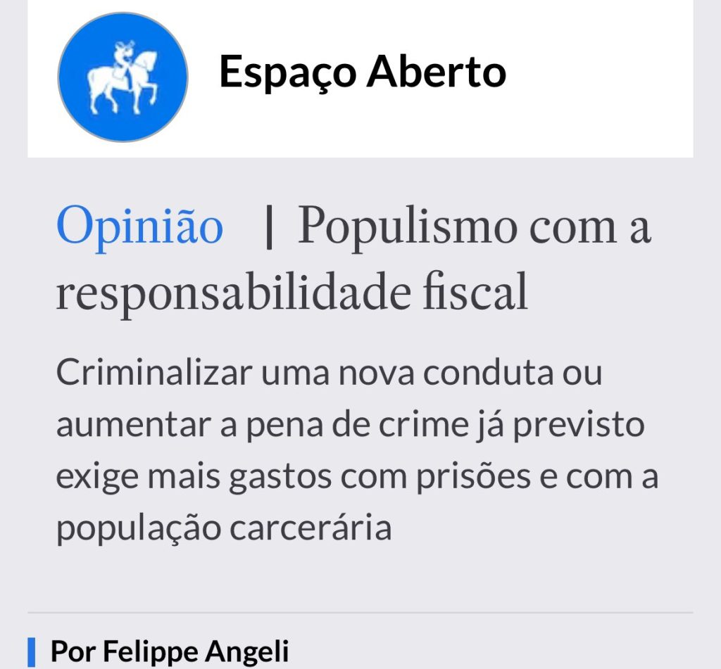 Populismo com a responsabilidade fiscal